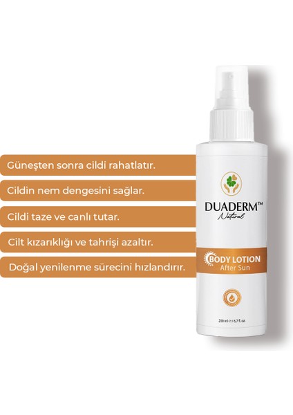 Nemlendirici ve Onarıcı After Sun Vücut Losyonu 250ML