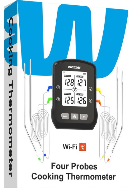 Wezzer Cook MT90 Pişirme Termometresi