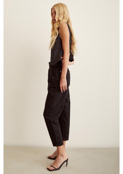 Beli Lastikli Mom Jean fırsatları