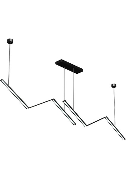 Dekoratif Modern Lightning LED Avize Sarkıt Lineer Aydınlatma fiyatları