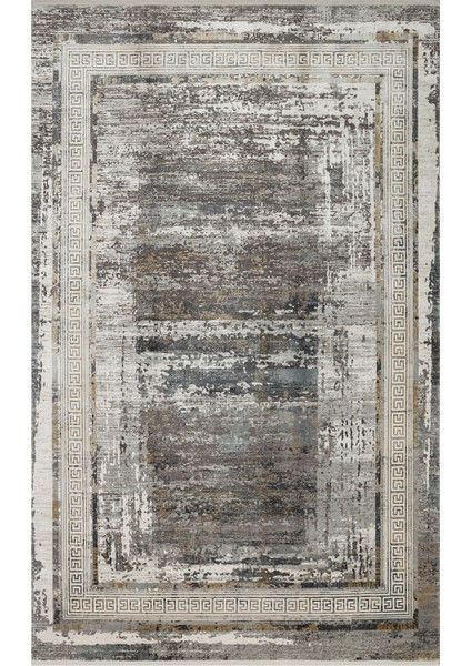 Fresco Fs 25 Grey Beıge Xw Yumuşak Dokulu Özel Işıltılı Yüksek Kaliteli Sık Dokuma Modern Halı