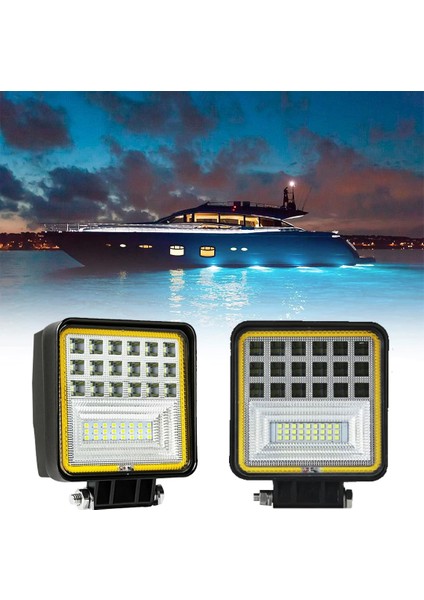 9" 96W 32 LED Explorer Kırmızı Tekne LED Lamba