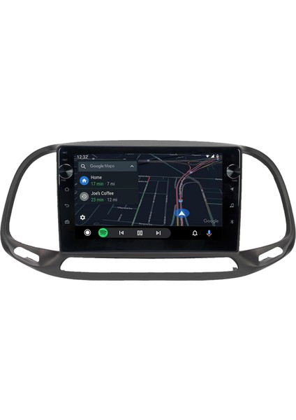 Fiat Doblo Android Multimedya Carplay Oem 4gb RAM+64GB HDD 2015-2021 Navigosyan Tuşlu Ekran