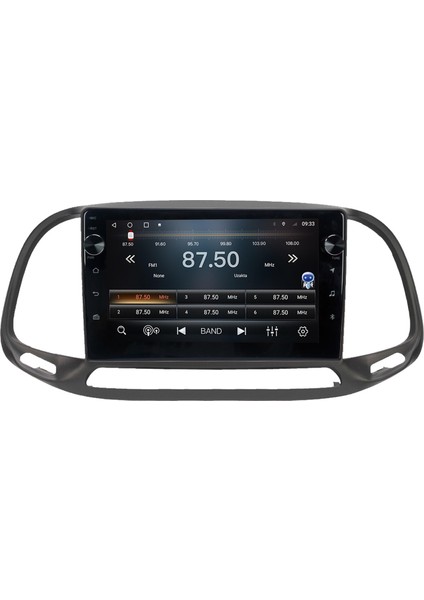 Fiat Doblo Android Multimedya Carplay Oem 4gb RAM+64GB HDD 2015-2021 Navigosyan Tuşlu Ekran