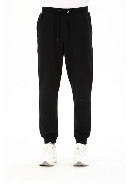 Erkek Basic Regular Fit Paçası Ribanalı Jogger Eşofman Altı fiyatları