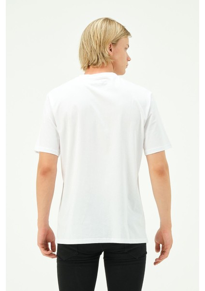 Erkek Nakış Baskılı Spor Oversize Tişört Tshirt