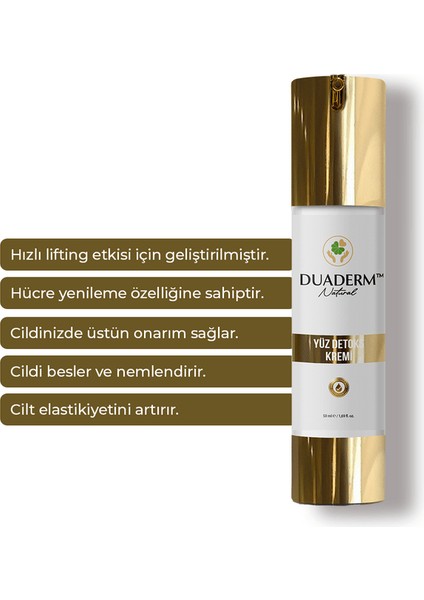 Nemlendirici, Besleyici ve Onarıcı Yüz Detoks Kremi 50ML fiyatları