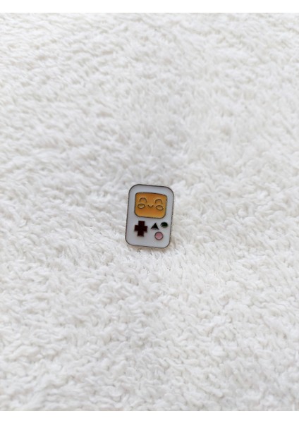 Rozet Metal Broş Yaka Okul Çantası Kıyafet Takı Aksesuar Gameboy Atari Oyuncak El Konsolu Klipsli Rozet Mini modelleri