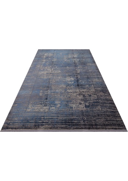 Fresco Fsd 02 Navy Overdyed Yumuşak Dokulu Özel Işıltılı Yüksek Kaliteli Sık Dokuma Modern Halı modelleri