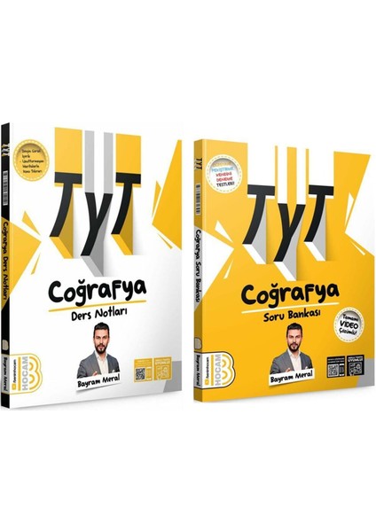 TYT Coğrafya Konu ve Soru Bankası Seti 2 Kitap