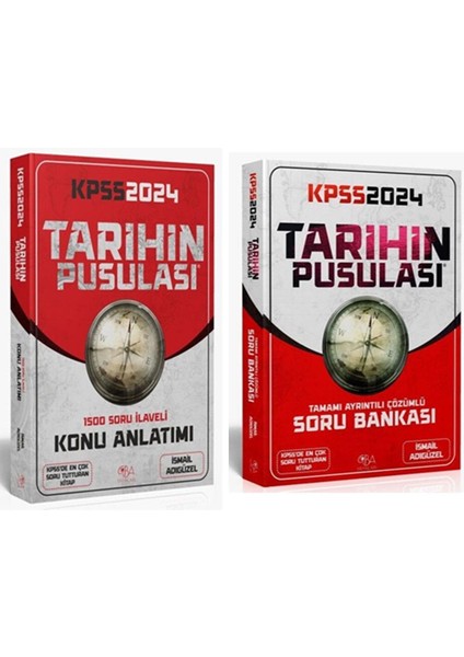 KPSS 2024 Tarihin Pusulası Konu ve Soru Seti 2 Kitap