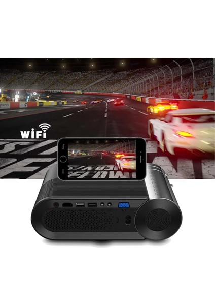 YG420 1920X1080P Full-Hd 150ANSI / 2500LÜMEN 2.4/5ghz Wifi Projeksiyon Cihazı fırsatları