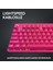 G PRO X TKL LIGHTSPEED Kablosuz LIGHTSYNC RGB PBT tuş başlıkları ile İngilizce Oyun Klavyesi - Pembe 3