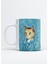 Kedi Van Gogh Portre Baskı Porselen Kupa Bardak 1