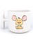 Winnie The Pooh Pooh, Tiger, Piglet, Roo 4'Lü El Yapımı T Kulplu Fincan 4