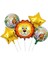 Aslan Kafalı Safari Balon Set 1