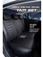 Fresh Start ford Focus 5 Uyumlu Lüx Deri Oto Koltuk Kılıfı Ön Arka Takım Sport Series Siyah 2
