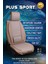 Fresh Start fiat Egea Hb Uyumlu Lüx Deri Oto Koltuk Kılıfı Ön Arka Takım Sport Series Bej 3
