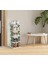 Gri x Model Organizer Banyo Havluluğu Mutfak Erzaklık Ayakkabılık Çok Amaçlı Düzenleyici Raf 3