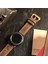 Samsung Galaxy Watch 4 5 6 / Watch 6 Classic 40MM 43MM 44MM 47MM Watch 5 Watch 5 Pro 40MM 44MM 45MM Watch 4 40MM 42MM 44MM 46MM Oval Uçlu Kahverengi Deri Kordon 20MM Deri Kayış 5