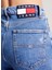 Yüksek Bel Düz Paça Normal Mavi Kadın Denim Pantolon DW0DW166751A5 5