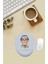Kahve Sever Kedi Desenli Bilek Destekli Mouse Pad 1