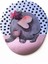 An Elephant Bee Bılek Desteklı Mouse Pad 1