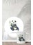 Oyuncu Panda Desenli Bilek Destekli Mouse Pad Kupa Seti 1