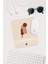Minimal Kedi Çizimli Bilek Destekli Dikdörtgen Mouse Pad Mouse Altlığı 1