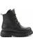 Siyah Hakiki Deri Kadın Bot & Bootie K02531206603 2
