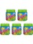 Fantastic World Portakal Limon ve Elma Aromalı Ekşi Sakız 90 gr x 5 Adet 1