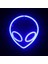 Duvar Dekoru Için Uzaylı Neon Işıkları Pil / USB Kumandalı Dekoratif LED Neon Tabelalar Uzaylı Neon Tabelaları Ev, Çocuk Odası, Bar, Festival, Doğum Günü, Noel, Düğün Partisi-Mavi (Yurt Dışından) 4
