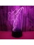 Yaratıcı 3D Tekvando Gece Lambası 16 Renk Değiştirme Uzaktan Kumanda Dokunmatik Anahtarı Dekor Optik Illusion Lamba LED Masa Masa Lambası Çocuk Noel Doğum Günü Hediyesi (Stil O) (Yurt Dışından) 3