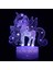 Unicorn Gece Lambası 3D Illusion Lamba Çocuk Odası Için Unicorn Işıkları 16 Renk Uzaktan Kumanda ile Yanıp Sönen Modlar Opreated Kısılabilir --- Unicorn (Yurt Dışından) 1
