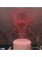 3D Anime Ghoul Illusion Lamba ile 16 Renk Uzaktan Kumanda 3D LED Gece Lambası Çocuk Odası Için Dekoratif Lamba --- C2（çatlak Koltuk） (Yurt Dışından) 1