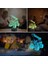 Canavar Kamyon Gece Lambası Wawaman 3D Illusion Lambası 16 Renk Uzaktan Kumanda ile Değişen Yaratıcı Doğum Günü Hediyeleri Çocuklar Için Boys Yatak Odası Dekoru (Yurt Dışından) 3