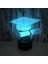 Bachelor Cap 3D Işık Masa Masa Dokunmatik Gece Lambası Güzel 7 Renk Değişimi USB LED Lamba (Stil 10) (Yurt Dışından) 3