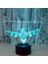 Uçak Gece Lambası 3D Illusion Lambası 7 Renk Değişen Dokunmatik Kontrol LED Masa Masa Dekoru Lambaları Çocuk Boys Için Noel Doğum Günü Hediyeleri Pilot Uçak Sevgilisi (Stil A) (Yurt Dışından) 1