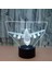 Uçak Gece Lambası 3D Illusion Lambası 7 Renk Değişen Dokunmatik Kontrol LED Masa Masa Dekoru Lambaları Çocuk Boys Için Noel Doğum Günü Hediyeleri Pilot Uçak Sevgilisi (Stil A) (Yurt Dışından) 3