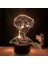3D LED Gece Işıkları Anime Karakterler 3D Illusion Lamba Çocuk Odası Dekoratif Işıklar --- Desen L (Siyah Koltuk) (Yurt Dışından) 1