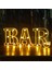 LED Mektup Işıkları Burcu 26 Altın Alfabe Light Up Marquee Harfler Düğün Doğum Günü Partisi Noel Ev Bar Dekorasyonu Için Burcu (Altın 4) (Yurt Dışından) 5
