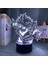 3D Illusion Gece Lambası Anime Karakter Masa Lambası USB Powered 7 Renk LED Işık Dokunmatik Anahtarı ile Çocuklar Için Hediye Yatak Odası Dekoru (Yurt Dışından) 1