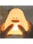 Sevimli Gece Lambası Silikon Squishy Gece Lambası Taşınabilir Şarj Edilebilir LED Lamba Dokunmatik Sensör ile Bebek Kız Erkek Hediye Için (Abeechick) (Yurt Dışından) 2
