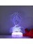 3D Illusion Lamba LED Anime Karakter Gece Lambası 16 Renk Çocuklar Için Uzaktan Oda Dekor --- Çatlak Koltuk (Yurt Dışından) 1