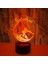 3D Sörf Gece Lambası 16 Renk Değiştirme Uzaktan Kumanda Dokunmatik Anahtarı Dekor Optik Illusion Lamba LED Masa Masa Lambası Çocuk Noel Doğum Günü Hediyesi (Stil P) (Yurt Dışından) 1
