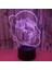 3D Balıkçılık Balık Gece Lambası Lambası Illusion Gece Lambası 7 Renk Değiştirme Dokunmatik Anahtarı Masa Danışma Dekorasyon Lambaları Hediye Akrilik Düz (Yurt Dışından) 1