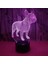 3D Bulldog Gece Lambası 16 Renk Değişen Optik Illüzyon Lambası Uzaktan Kumandalı Doğum Günü Sevgililer Günü Hediyesi Fikri Yürümeye Başlayan Erkek Kızlar Için (Yurt Dışından) 3