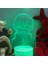 3D Anime Ghoul Illusion Lamba 16 Renk Uzaktan Kumanda ile 3D LED Gece Lambası Çocuk Odası Için Dekoratif Lamba --- C1（çatlak Koltuk） (Yurt Dışından) 1
