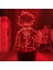 3D Illusion Gece Lambası Anime Karakter Masa Lambası USB Powered 7 Renk LED Işık Dokunmatik Anahtarı ile Çocuklar Için Hediye Yatak Odası Dekoru (Yurt Dışından) 1