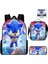 Sonıc Sonic Ilköğretim Okul Çantası Üç Parçalı Okul Çantası Omuz Çantası Kalem Çantası (Yurt Dışından) 1